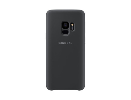 Силиконови гърбове Силиконови гърбове за Samsung Луксозен силиконов гръб Silicone Cover оригинален EF-PG960 за Samsung Galaxy S9 G960 черен